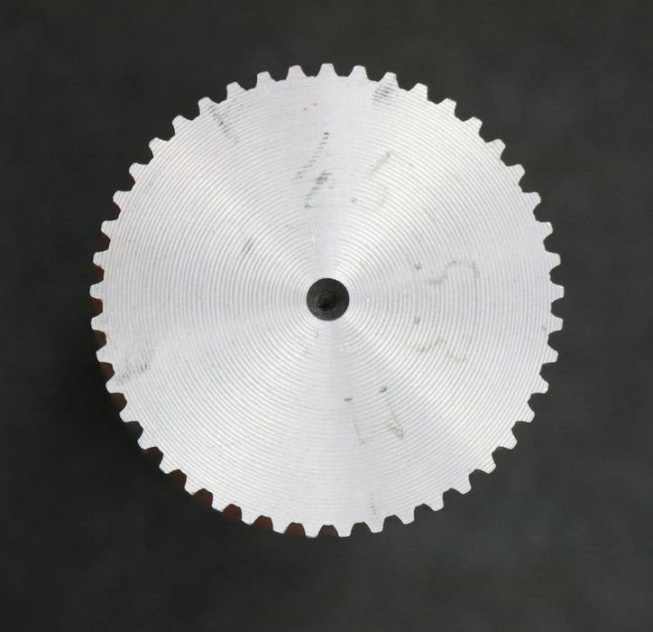 Bild des Artikels Aluminium-Zahnwelle-Toothed-shaft-S3M-45-Profil:-S3M-45-Zähne-GL-verzahnt-100mm