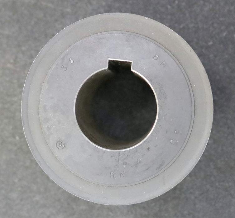 Bild des Artikels Stahl-Zahnscheibe-Pulley-beidseitige-Bordscheibe-36-8M-50-Profil:-8M-36-Zähne