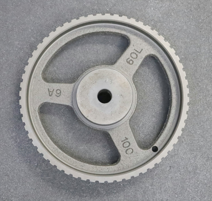 Bild des Artikels Grauguss-Zahnscheibe-ohne-Bordscheibe-ausgewuchtet-60-L-100-Profil:-L-60-Zähne