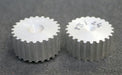 Bild des Artikels 2x-Aluminium-Zahnscheibe-Pulley-ohne-Bordscheibe-T5-24-Profil:-T5-24-Zähne