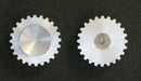 Bild des Artikels 2x-Aluminium-Zahnscheibe-Pulley-ohne-Bordscheibe-T5-24-Profil:-T5-24-Zähne