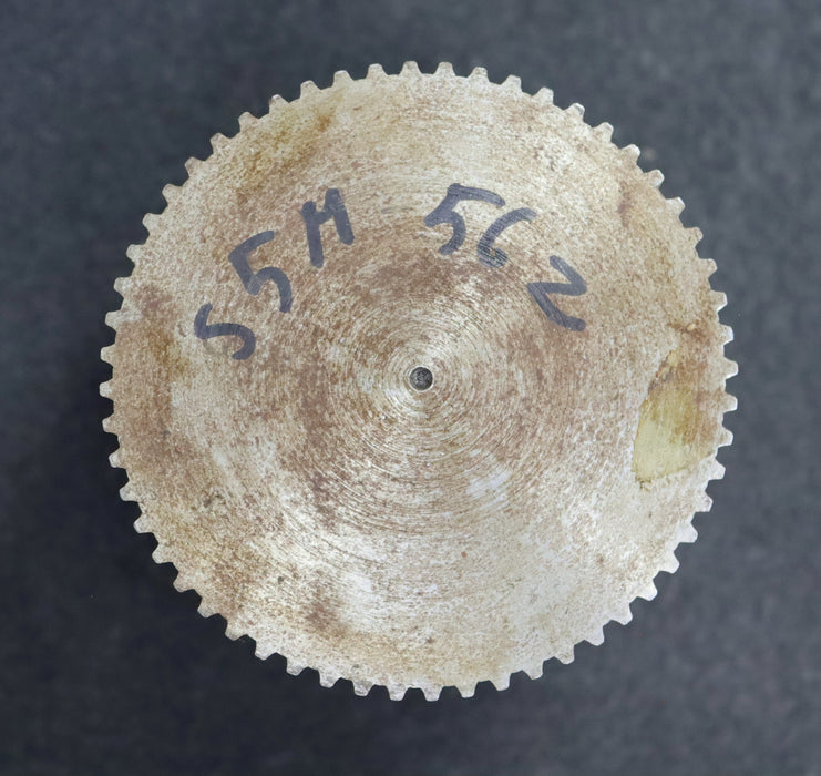 Bild des Artikels Stahl-Zahnwelle-Toothed-shaft-S5M-56-Profil:-S5M-56-Zähne-GL-verzahnt-73mm