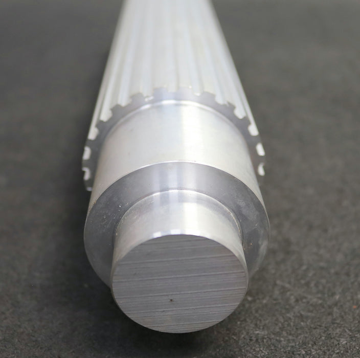 Bild des Artikels Aluminium-Zahnwelle-Toothed-shaft-L-24-Profil:-L-24-Zähne-GL-verzahnt-300mm