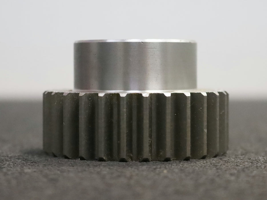 Bild des Artikels Stahl-Stirnzahnrad-Spur-gear-M2,5x28-Teilung:-7,85mm-28-Zähne-BohrungsØ--=-14mm