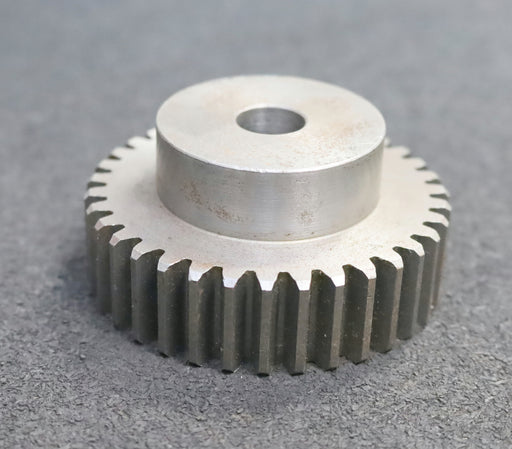 Bild des Artikels Stahl-Stirnzahnrad-Spur-gear-M2x35-Teilung:-6,28mm-35-Zähne-BohrungsØ--=-14mm