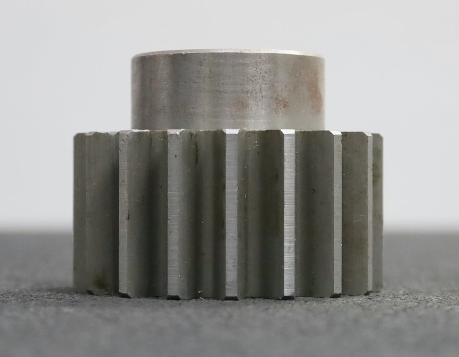 Bild des Artikels Stahl-Stirnzahnrad-Spur-gear-M4x18-Teilung:-12,56mm-Z=18-Bohrungs-Din-Nut-35mm