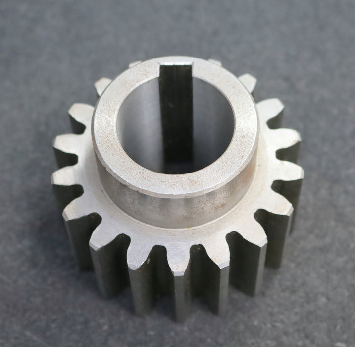 Bild des Artikels Stahl-Stirnzahnrad-Spur-gear-M4x18-Teilung:-12,56mm-Z=18-Bohrungs-Din-Nut-35mm