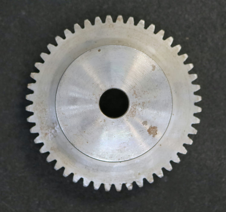 Bild des Artikels Stahl-Stirnzahnrad-Spur-gear-M2,5x48-Teilung:-7,85mm-48-Zähne-BohrungsØ--=-20mm