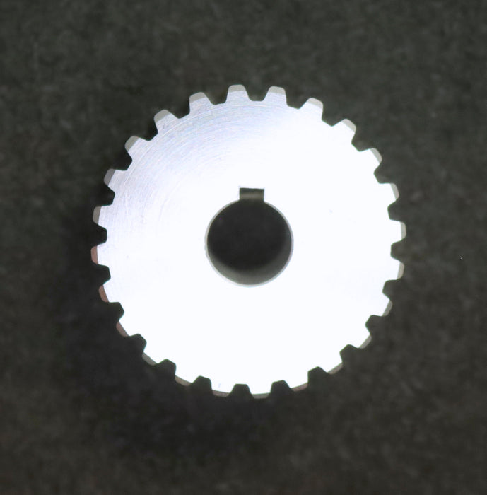 Bild des Artikels Aluminium-Zahnscheibe-Pulley-ohne-Bordscheibe-19-T5-24-Profil:-T5-24-Zähne