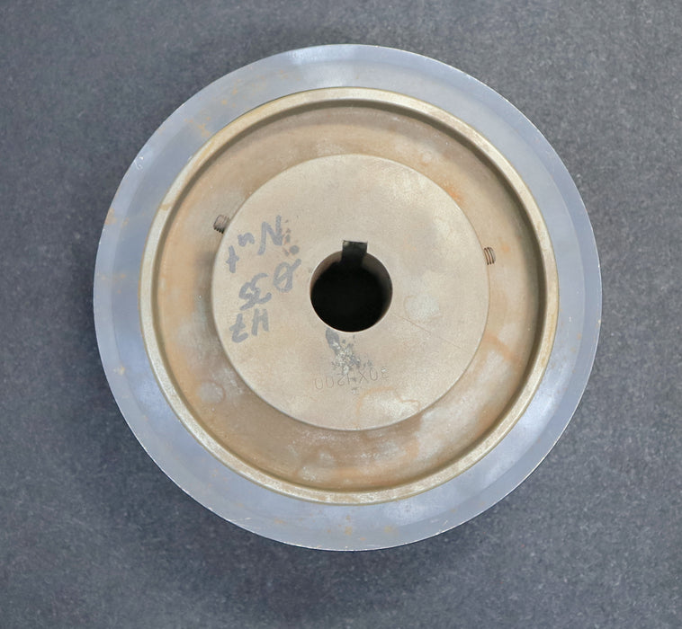 Bild des Artikels Stahl-Zahnscheibe-Pulley-beidseitige-Bordscheibe-30-H-200-Profil:-H-30-Zähne