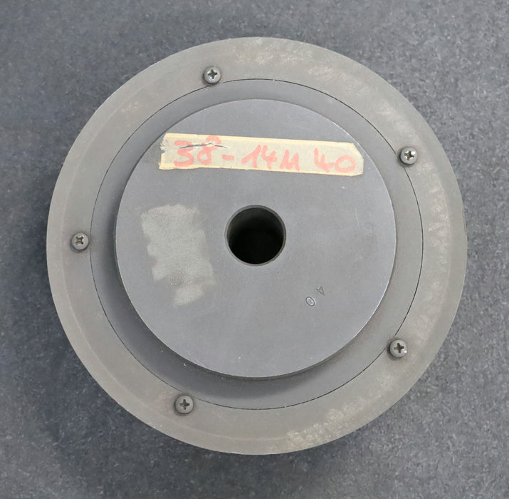Bild des Artikels Stahl-Zahnscheibe-Pulley-beidseitige-Bordscheibe-38-14M-40-Profil:-14M-38-Zähne