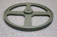 Bild des Artikels Grauguss-Zahnscheibe-Pulley-ohne-Bordscheibe-ausgewuchtet-120-H-100-Profil:-H-