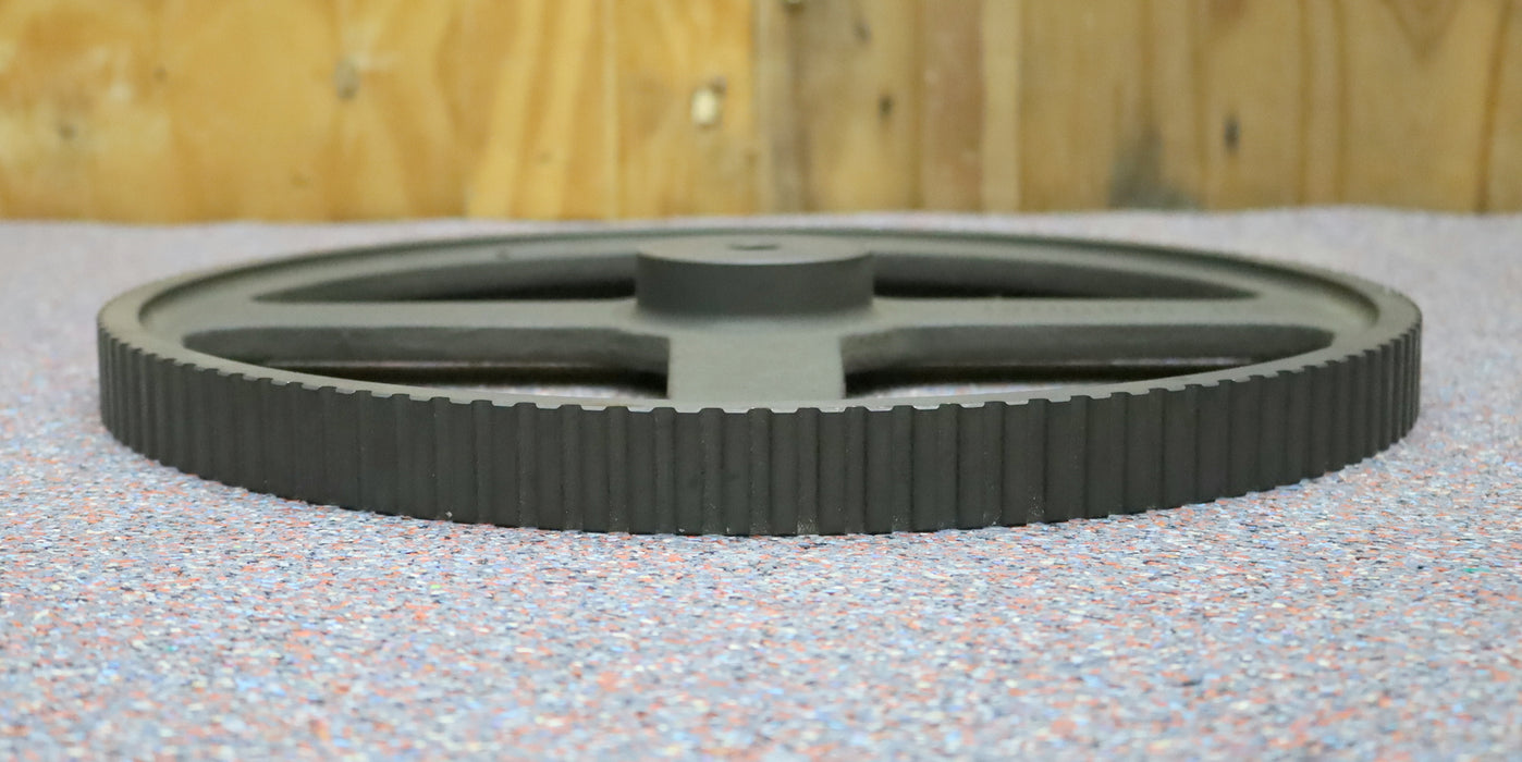 Bild des Artikels Grauguss-Zahnscheibe-Pulley-ohne-Bordscheibe-ausgewuchtet-120-H-100-Profil:-H-