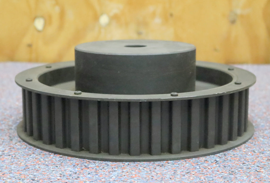 Bild des Artikels Grauguss-Zahnscheibe-Pulley-mit-beidseitiger-Bordscheibe-40-XH-200-Profil:-XH
