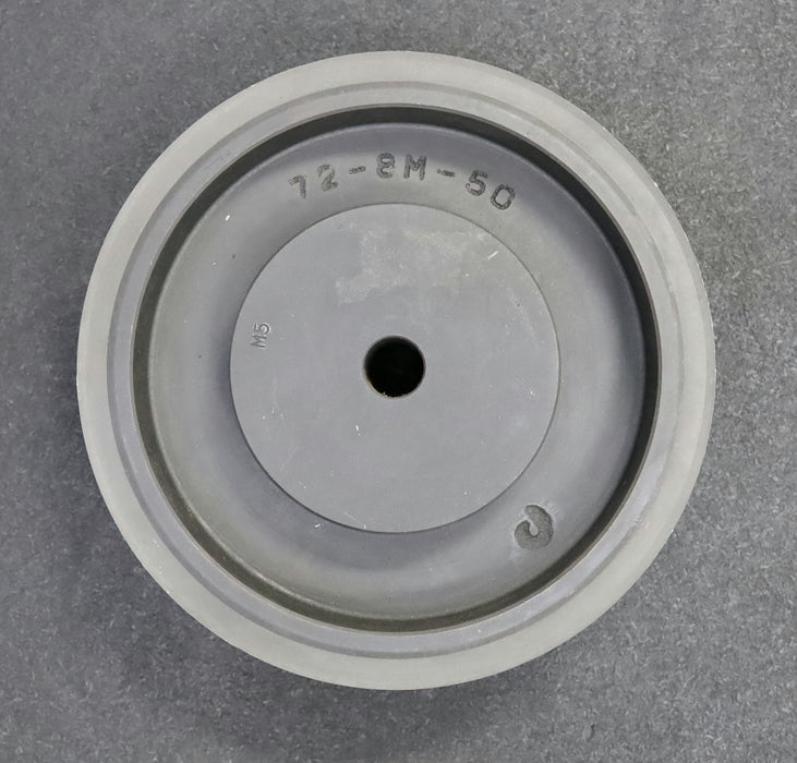 Bild des Artikels Stahl-Zahnscheibe-Pulley-mit-beidseitiger-Bordscheibe-72-8M-50-Profil:-8M-Z=-72