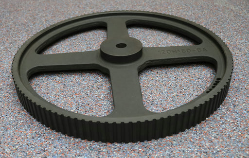 Bild des Artikels Grauguss-Zahnscheibe-Pulley-ohne-Bordscheibe-ausgewuchtet-120-H-150-Profil:-H-