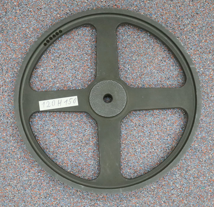 Bild des Artikels Grauguss-Zahnscheibe-Pulley-ohne-Bordscheibe-ausgewuchtet-120-H-150-Profil:-H-