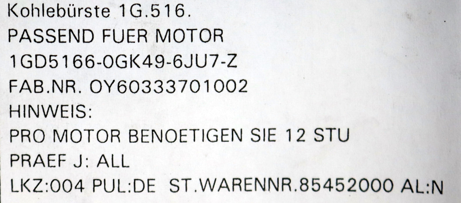 Bild des Artikels SCHUNK-Kohlebürste-Blockkohlebürste-eine-Litze-Typ-167-E50-Maße-12,5x20x32mm