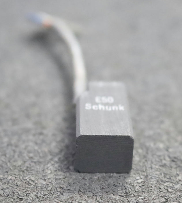 Bild des Artikels SCHUNK-Kohlebürste-Blockkohlebürste-eine-Litze-Typ-116-E50-Maße-12,5x16x32mm