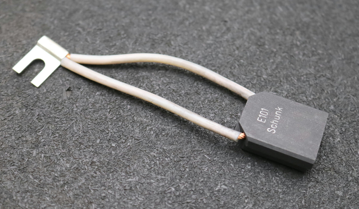 Bild des Artikels SCHUNK-Kohlebürste-Montierte-Zwillingskohlebürste-Typ-119-E101-Maße-12,5x25x32mm