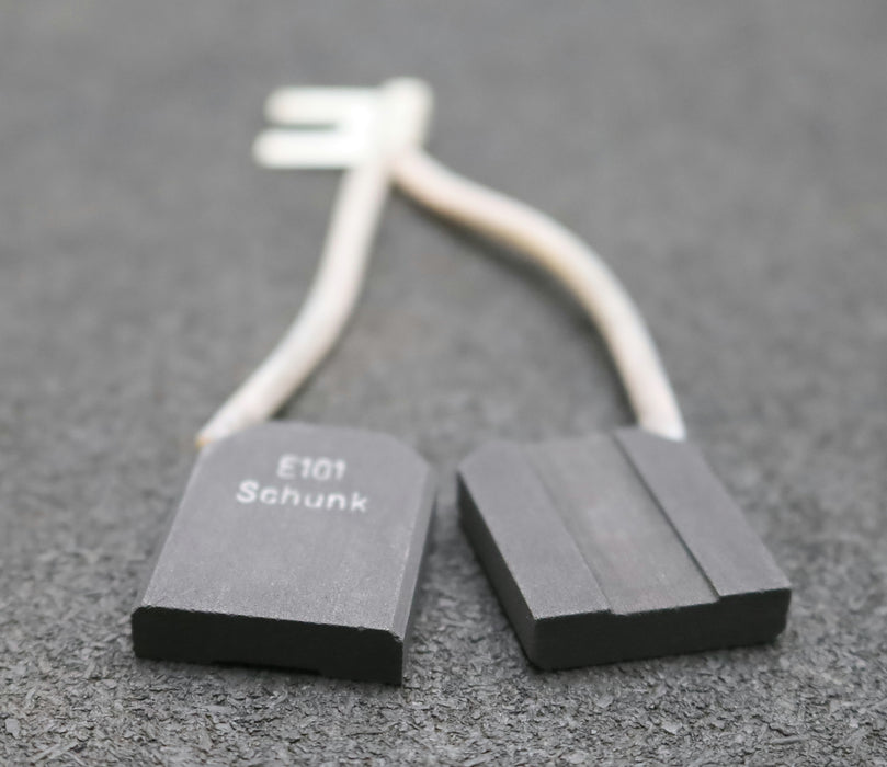 Bild des Artikels SCHUNK-Kohlebürste-Montierte-Zwillingskohlebürste-Typ-119-E101-Maße-12,5x25x32mm
