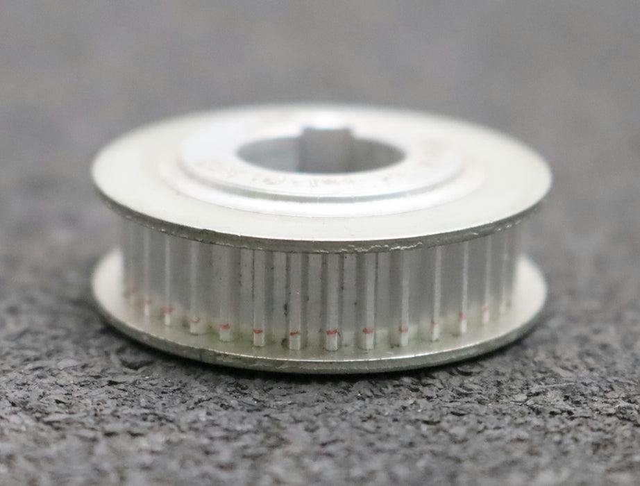 Bild des Artikels Aluminium-Zahnscheibe-Pulley-mit-beidseitiger-Bordscheibe-16-T2,5/36-Profil-T2,5