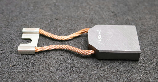 Bild des Artikels SCHUNK-Kohlebürste-mit-zwei-Litzen-F48-10x32x40mm-(t-x-a-x-r)-mit-Kabelschuh