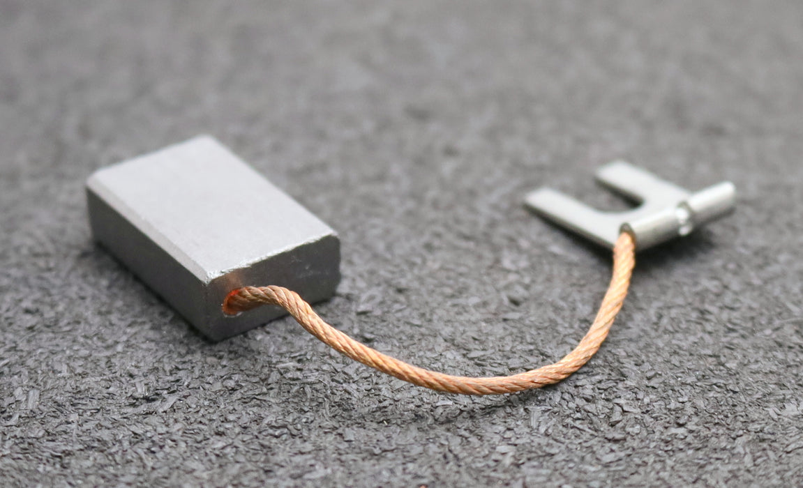 Bild des Artikels CARBONE-Block-Kohlebürste-eine-Litze-BG530-8x16x25mm-(t-x-a-x-r)-mit-Kabelschuh