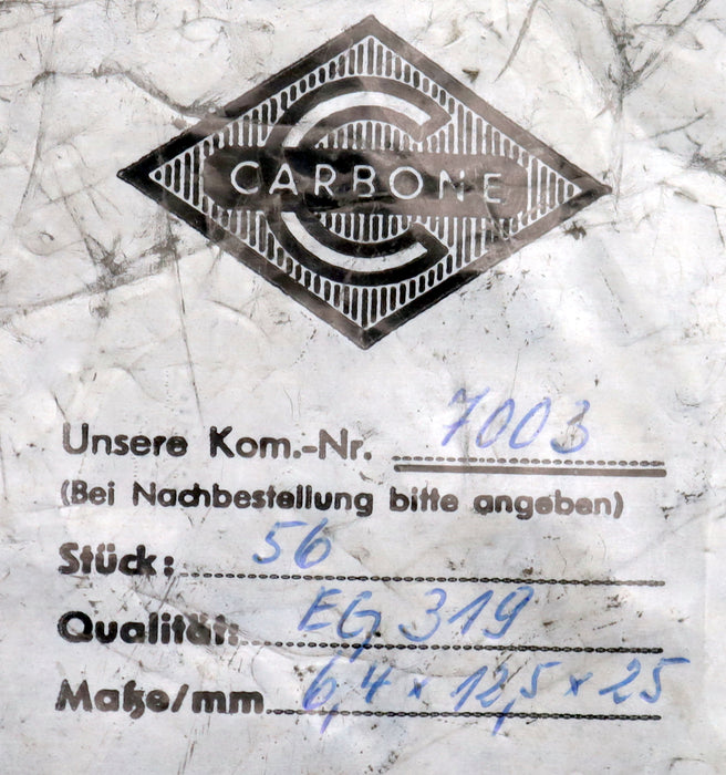 Bild des Artikels CARBONE-Block-Kohlebürste-mit-einer-Litze-EG319-6,3x12,5x25mm-(t-x-a-x-r)