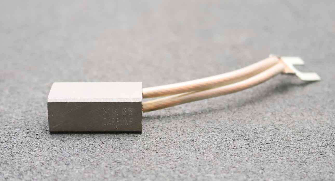 Bild des Artikels CARBONE-Block-Kohlebürste-mit-zwei-Litzen-MK65-16x25x40mm(t-x-a-x-r)-unbenutzt