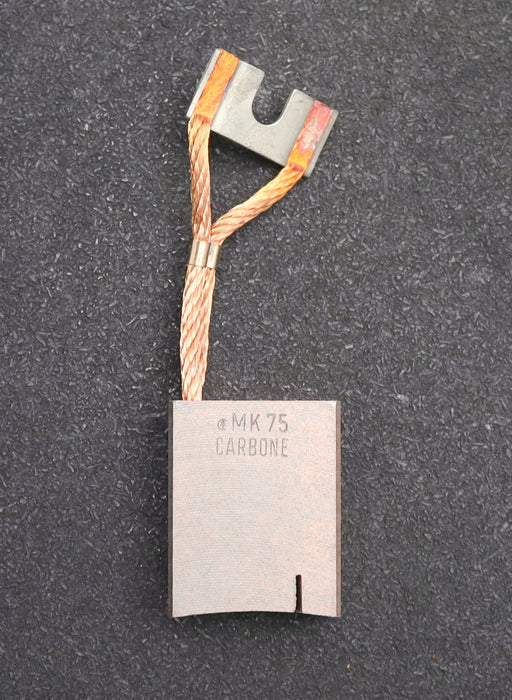 Bild des Artikels CARBONE-Block-Kohlebürste-mit-zwei-Litzen-MK75-40x20x50mm(t-x-a-x-r)-unbenutzt