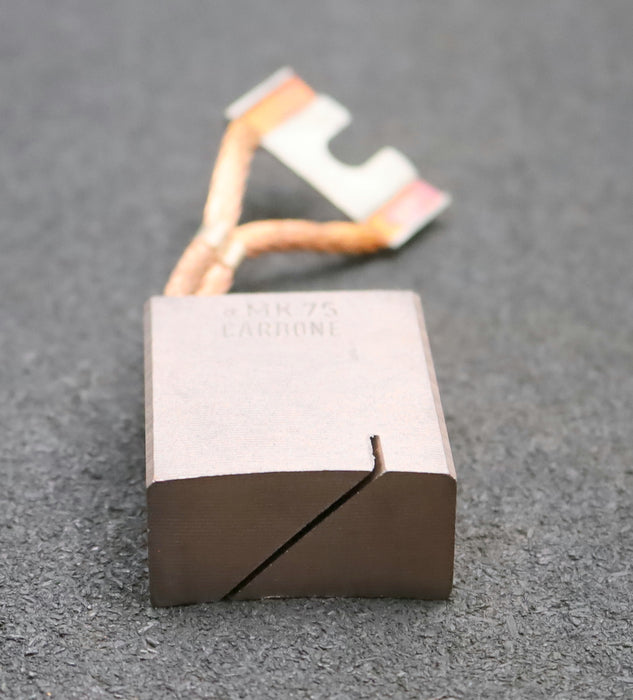 Bild des Artikels CARBONE-Block-Kohlebürste-mit-zwei-Litzen-MK75-40x20x50mm(t-x-a-x-r)-unbenutzt