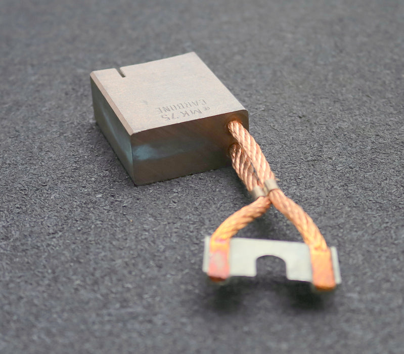 Bild des Artikels CARBONE-Block-Kohlebürste-mit-zwei-Litzen-MK75-40x20x50mm(t-x-a-x-r)-unbenutzt
