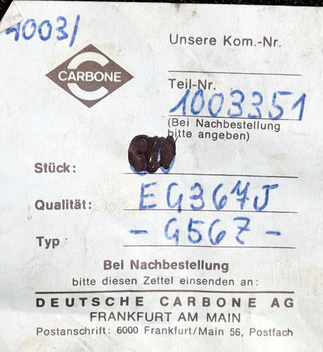 Bild des Artikels CARBONE-Montierte-Zwillings-Kohlebürste-EG367J-G57Z-16x25x40mm(t-x-a-x-r)