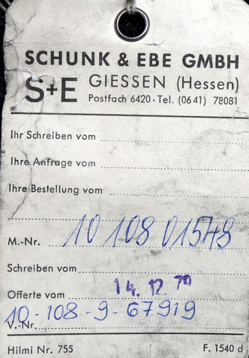 Bild des Artikels SCHUNK-Block-Kohlebürste-mit-zwei-Litzen-CL19-40x20x32mm(t-x-a-x-r)-+-Kabelschuh