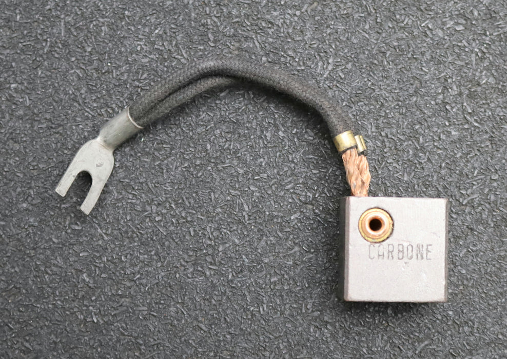 Bild des Artikels CARBONE-Block-Kohlebürste-mit-zwei-Litzen-MK65-16x25x25mm-(t-x-a-x-r)-unbenutzt