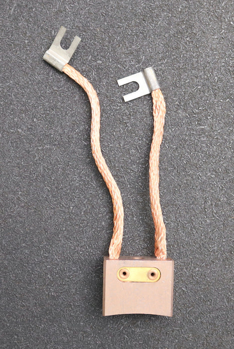 Bild des Artikels SCHUNK-Block-Kohlebürste-mit-zwei-Litzen-CL19-40x20x32mm-(t-x-a-x-r)-unbenutzt