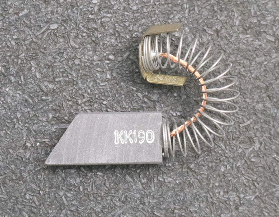 Bild des Artikels 7x-Kleinkohlebürste-KK190-6,3x12,5x28/20mm(t-x-a-x-r)-mit-Kabel,-Feder-und-Bügel