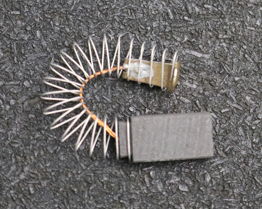 Bild des Artikels 6x-Kleinkohlebürste-KK316-10x5x20mm-(t-x-a-x-r)-mit-Kabel,-Feder-und-V-Bügel