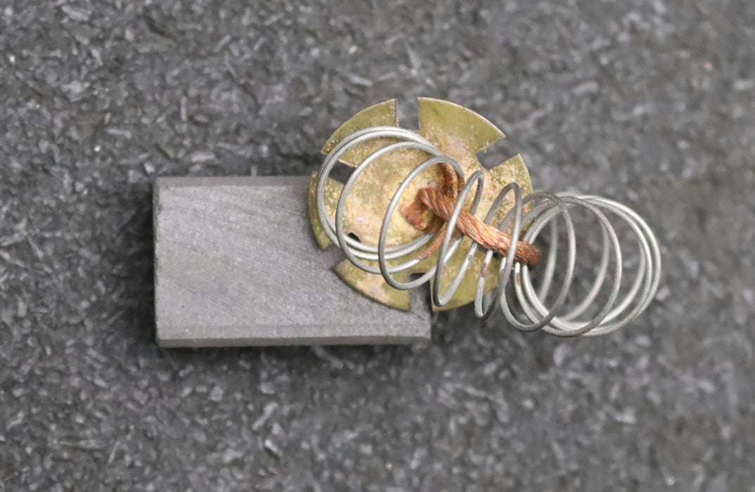 Bild des Artikels 2x-Kleinkohlebürste-KK345-16x8x28mm-(t-x-a-x-r)-mit-Kabel,-Feder-und-Teller
