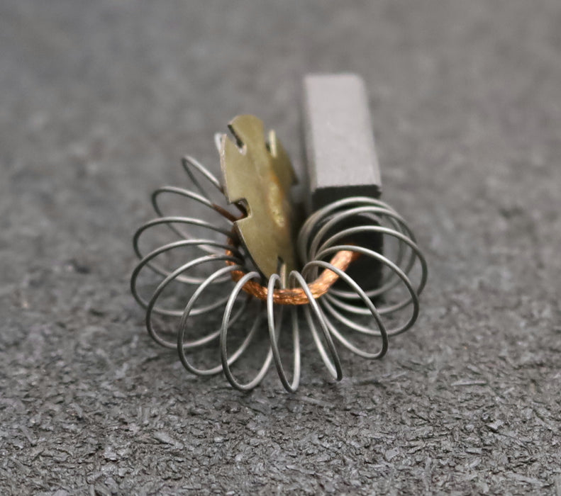 Bild des Artikels 2x-Kleinkohlebürste-KK345-16x8x28mm-(t-x-a-x-r)-mit-Kabel,-Feder-und-Teller