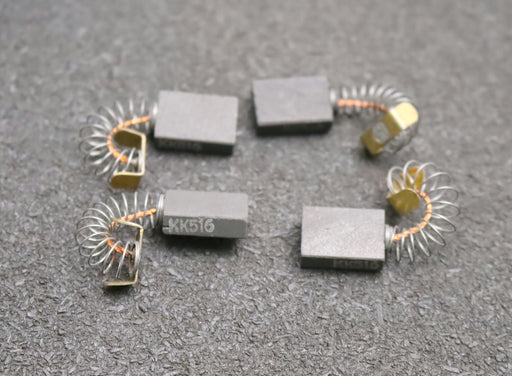 Bild des Artikels 4x-Kleinkohlebürste-KK516-12x5x18,5mm-(t-x-a-x-r)-mit-Kabel,-Feder-und-Bügel