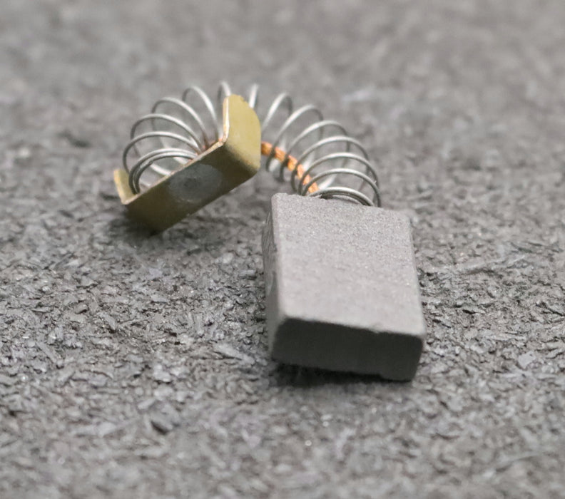 Bild des Artikels 4x-Kleinkohlebürste-KK516-12x5x18,5mm-(t-x-a-x-r)-mit-Kabel,-Feder-und-Bügel