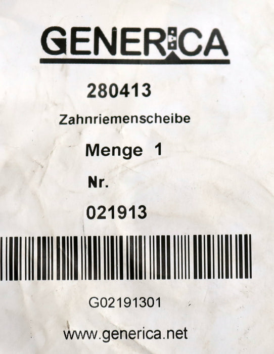 Bild des Artikels GENERICA-Stahl-Zahnscheibe-Pulley-Bestellnr.-280413-G02191301---40-3M-09