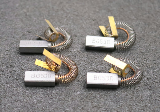 Bild des Artikels 4x-Kleinkohlebürste-BG530-6x9x22mm-(t-x-a-x-r)-mit-Kabel,-Feder-und-Bügel