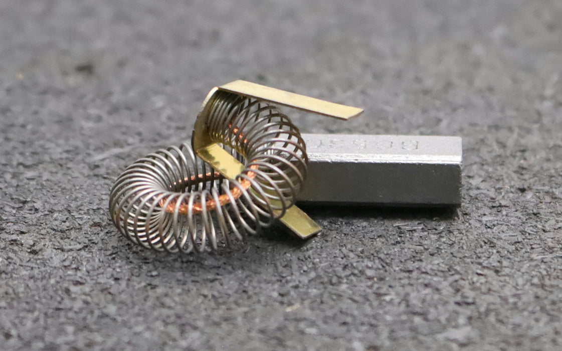 Bild des Artikels 4x-Kleinkohlebürste-BG530-6x9x22mm-(t-x-a-x-r)-mit-Kabel,-Feder-und-Bügel