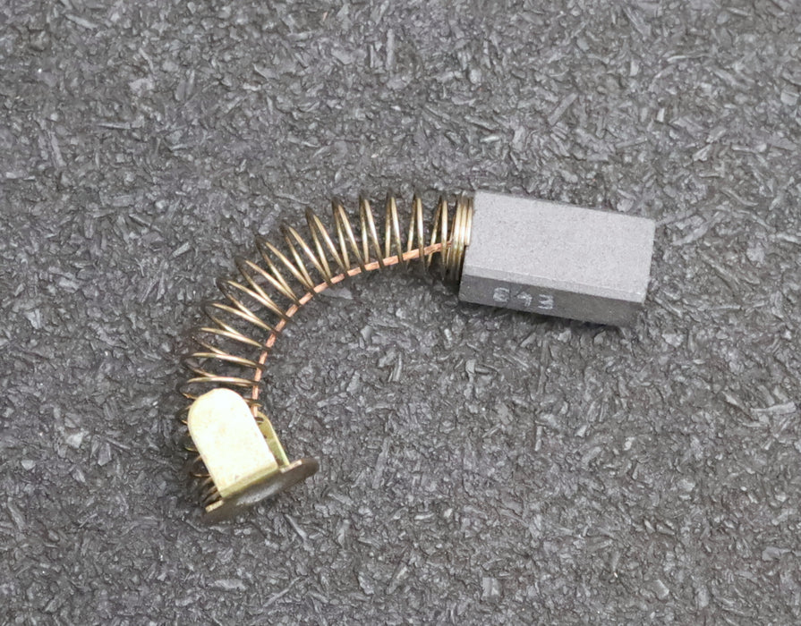 Bild des Artikels 6x-Kleinkohlebürste-E43-9x6x17,5mm-(t-x-a-x-r)-mit-Kabel,-Feder-und-Bügel