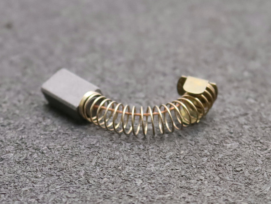 Bild des Artikels 6x-Kleinkohlebürste-E43-9x6x17,5mm-(t-x-a-x-r)-mit-Kabel,-Feder-und-Bügel