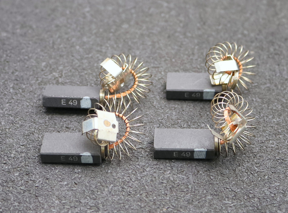 Bild des Artikels 4x-Kleinkohlebürste-E49-6x13x27,5mm-(t-x-a-x-r)-mit-Kabel,-Feder-und-Bügel