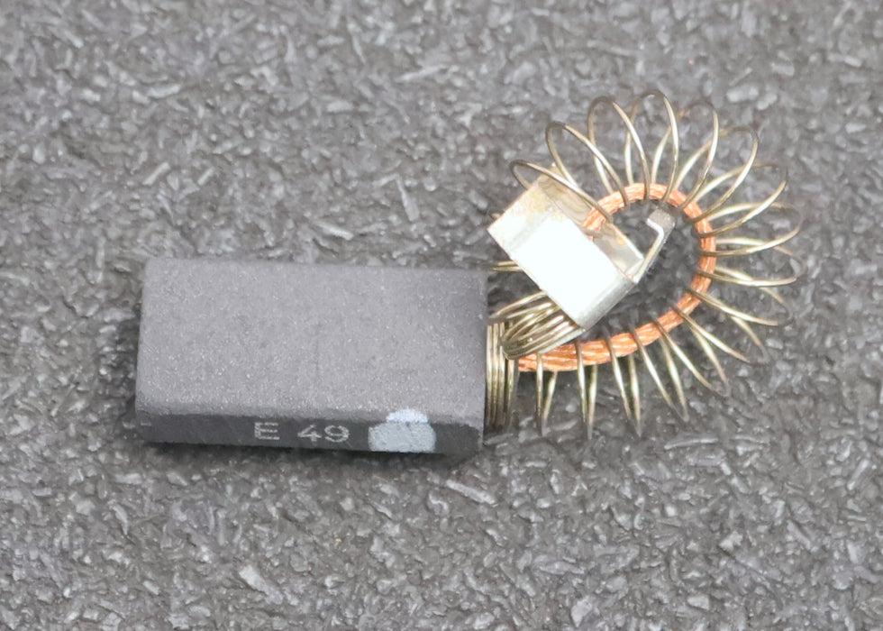 Bild des Artikels 4x-Kleinkohlebürste-E49-6x13x27,5mm-(t-x-a-x-r)-mit-Kabel,-Feder-und-Bügel